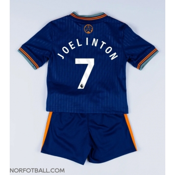 Billige Fotballdrakt Newcastle United Joelinton #7 Replika Tredjedraktsett Barn 2025-26 Kortermet (med bukser)